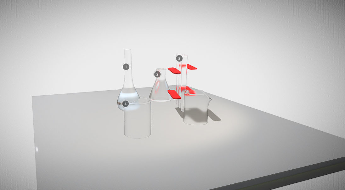 Chemistry Lab Low-poly 3D model_10
