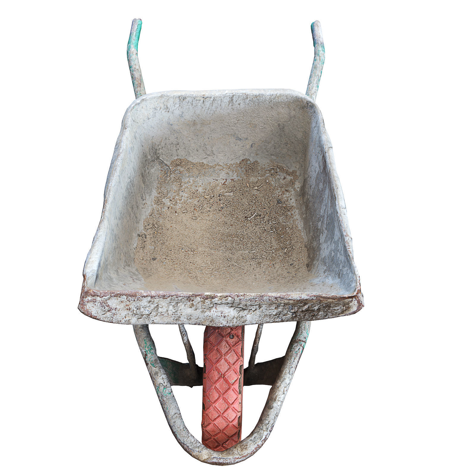 Ultra realistic Wheelbarrow Low-poly 3D model_4