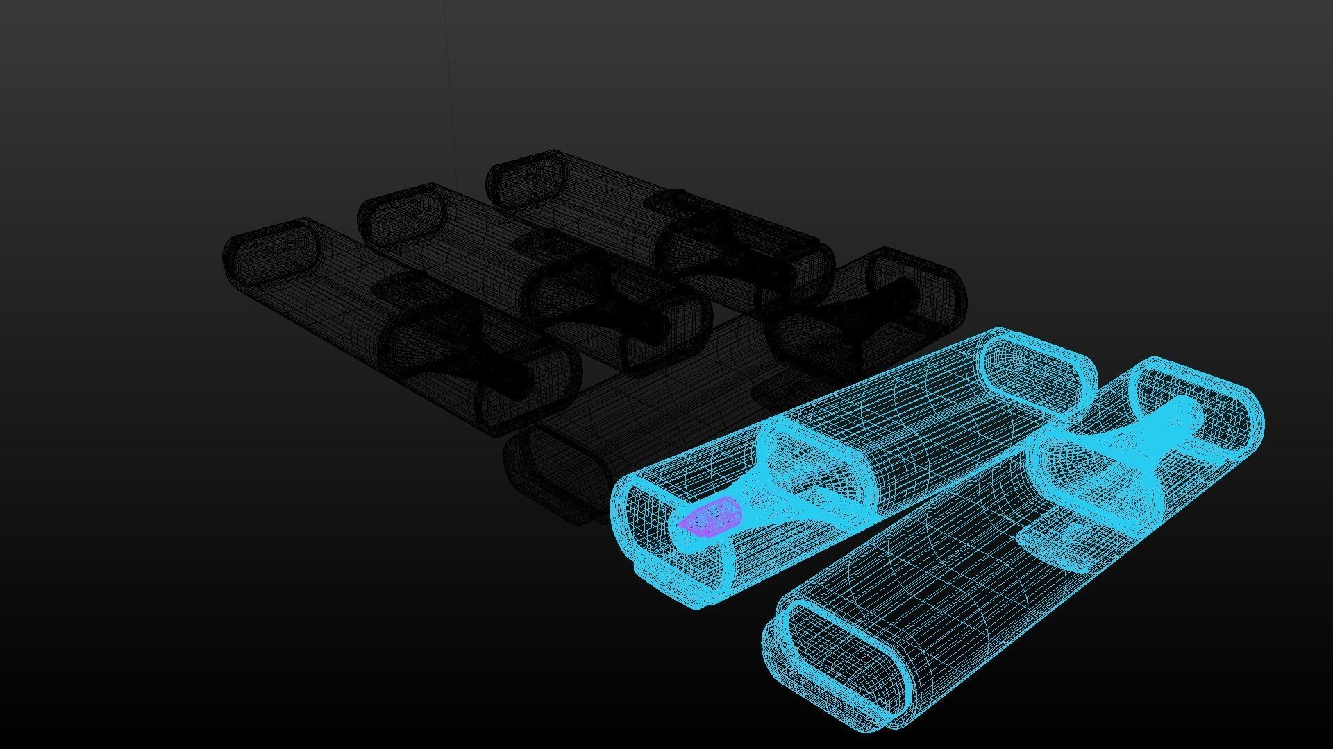 marker pen - highliting pen - glow pen 3D model_3