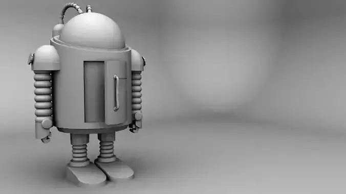 ROBO SUIT Low-poly 3D model