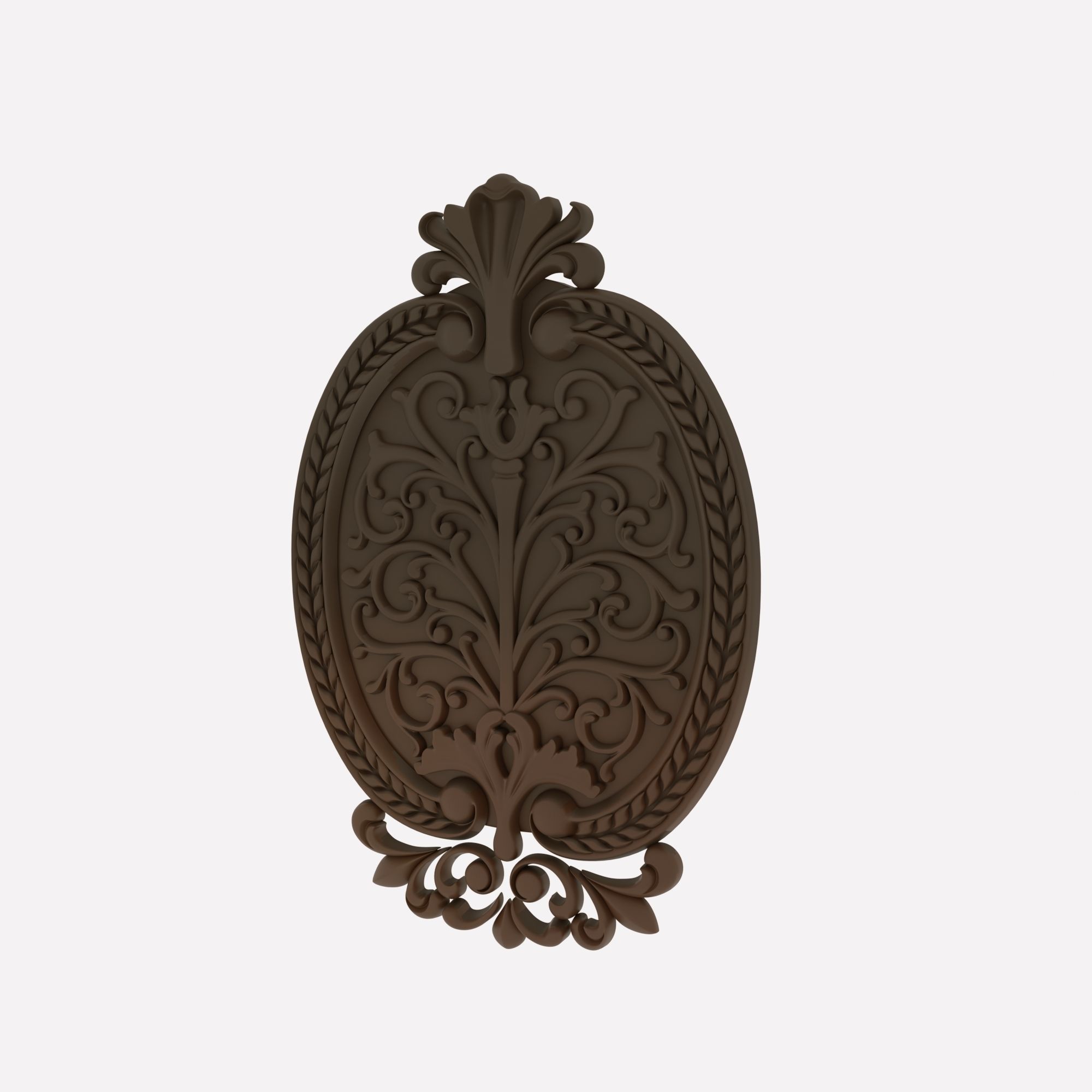 3d print ornate medallion 3D print model_2