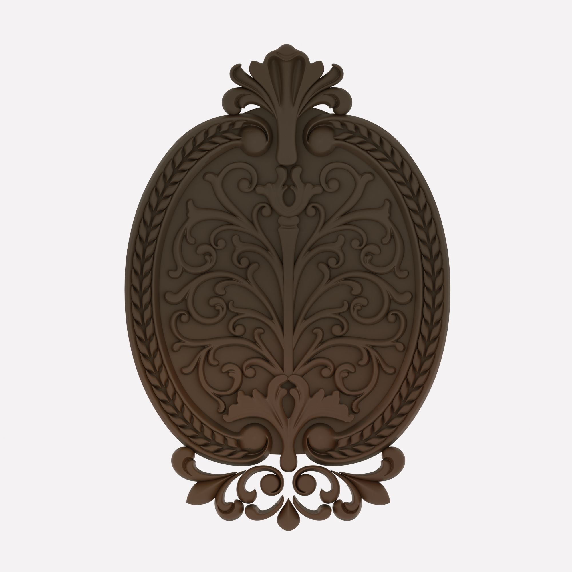 3d print ornate medallion 3D print model_1