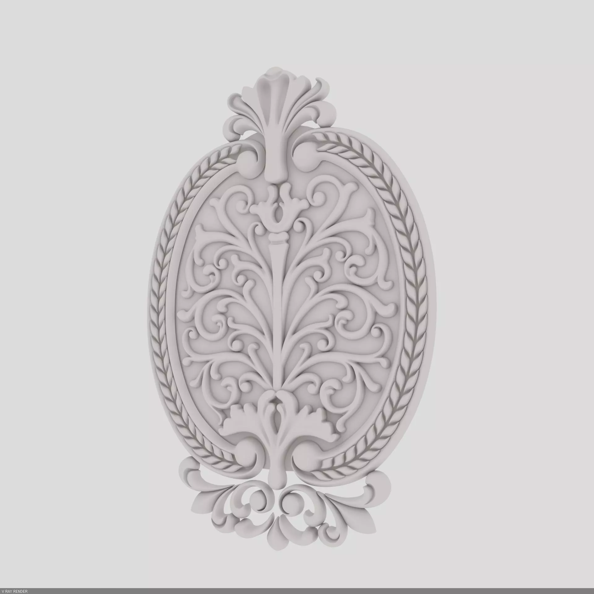 3d print ornate medallion 3D print model_0