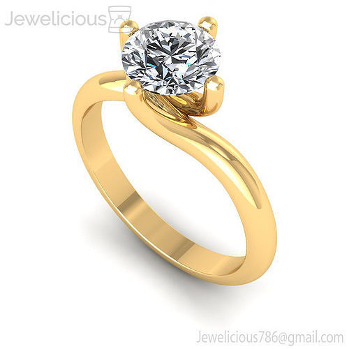 Jewelicious-1458-Ring solitaire diamond engagement ring