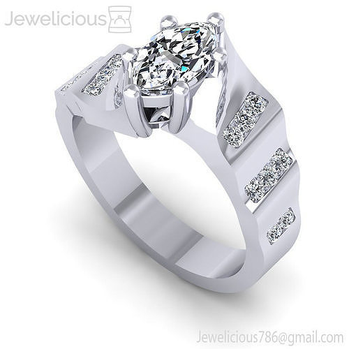Jewelicious-1368-Ring marquise diamond engagement ring