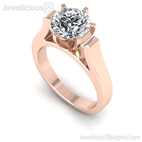 Jewelicious-1341-RIng solitaire diamond engagement ring gold