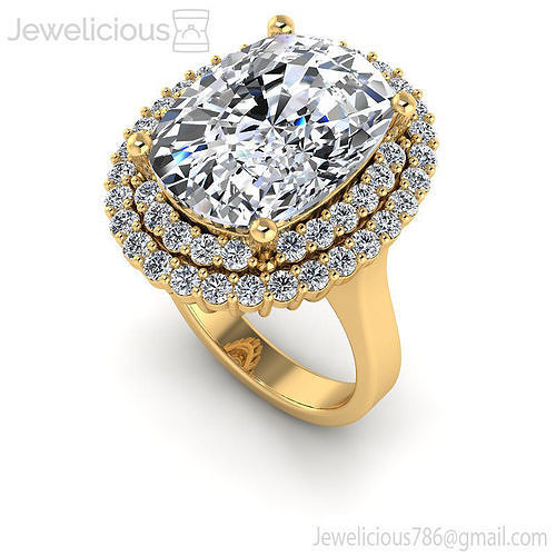 Jewelicious-1334-Ring oval diamond halo engagement ring in rose gold
