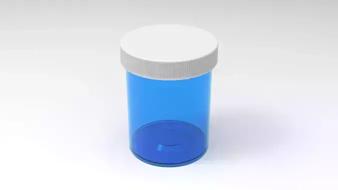 MedKit-Medium-Drug-Storage-COVID-19 pill bottle 3D print model