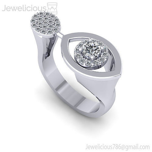 Jewelicious-1245-Ring diamond ring gold