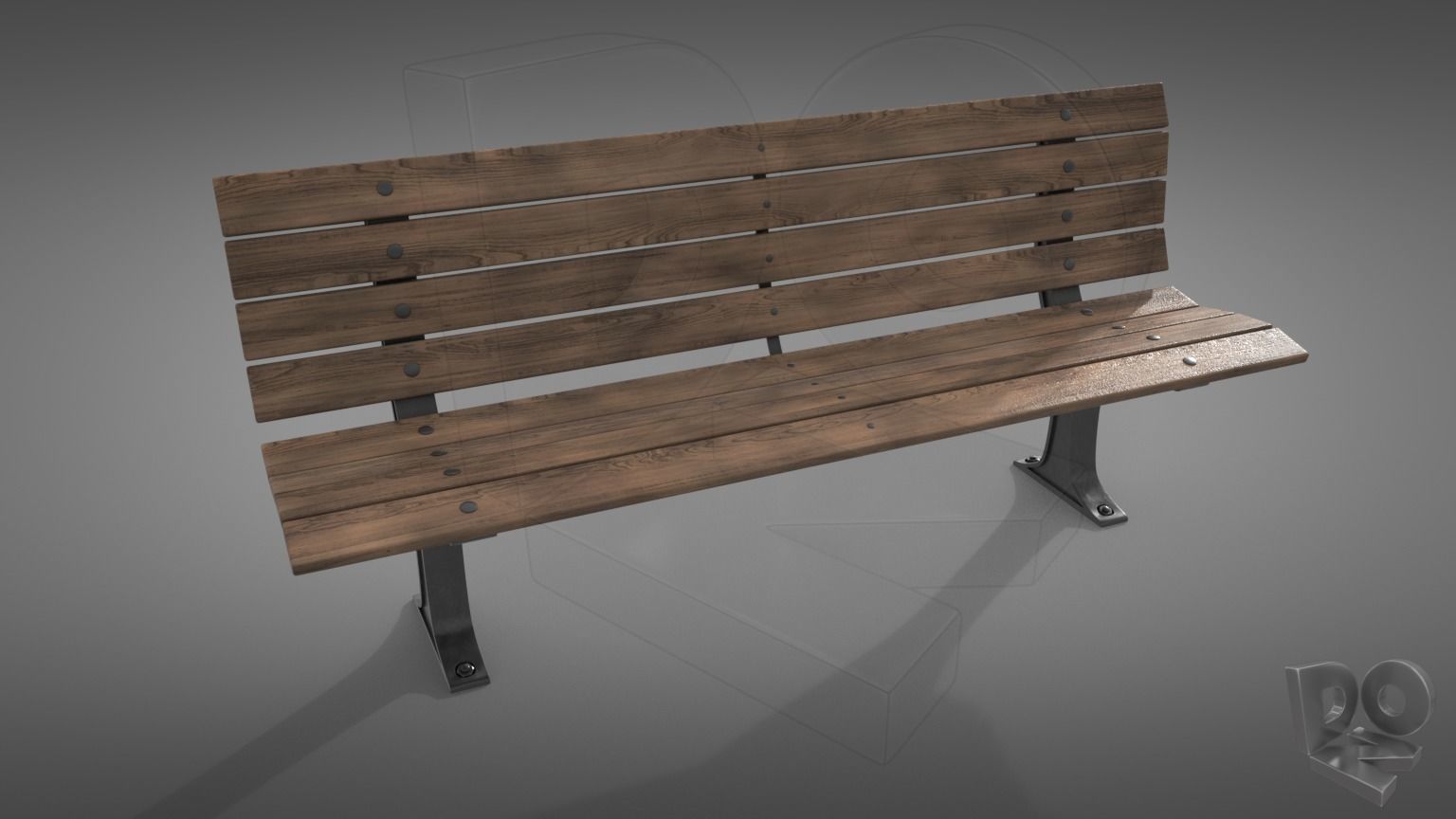 Benches bench 3D Model Collection_9