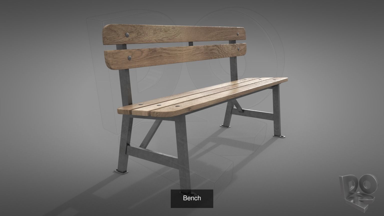 Benches bench 3D Model Collection_5