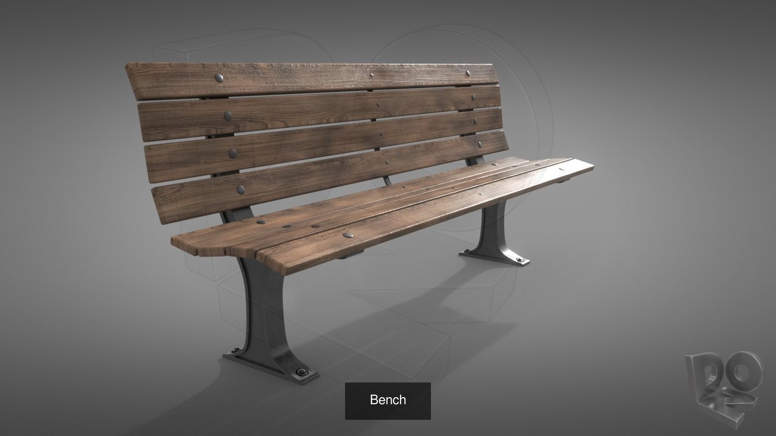 Benches bench 3D Model Collection_1
