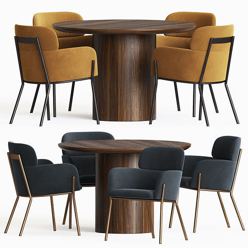 Dining Set 72 3D model