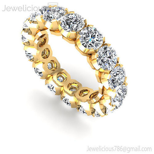 Jewelicious-1156-Ring gold diamond eternity ring