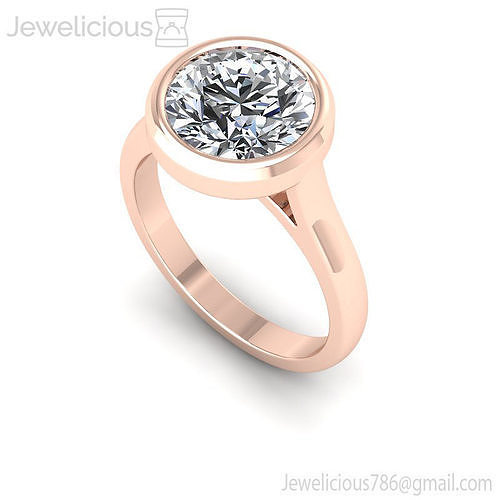 Jewelicious-1107-Ring solitaire diamond engagement ring gold