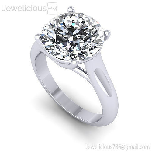 Jewelicious-1101-Ring solitaire diamond engagement ring gold