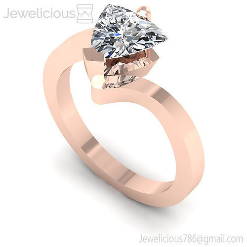 Jewelicious-1862-Ring pear cut diamond engagement ring in gold