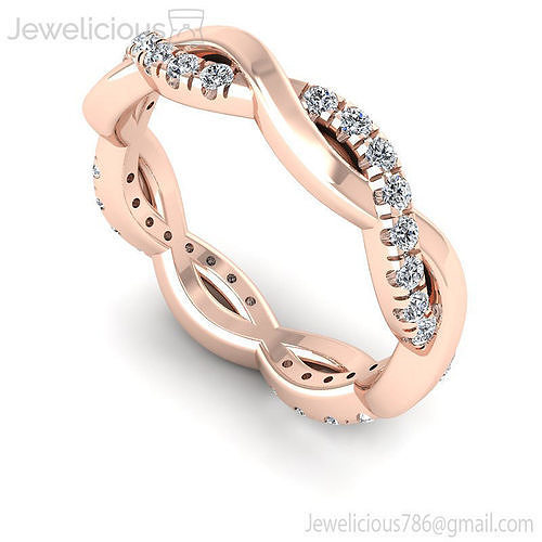Jewelicious-1802-1631-Ring rose gold eternity band with diamonds