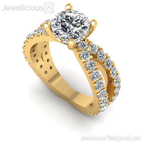 Jewelicious-1654-Ring diamond engagement ring gold