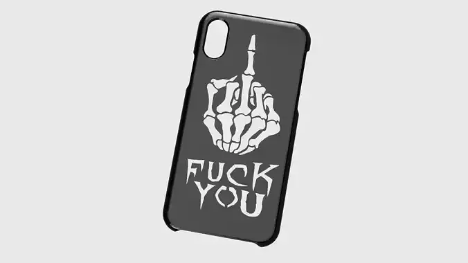 CARCASA IPHONE X-XS FUCK YOU