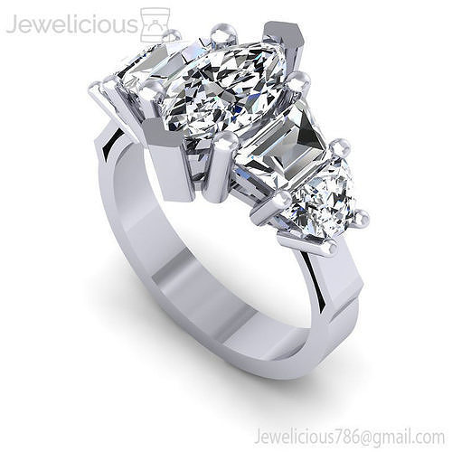 Jewelicious-1605-Ring marquise cut diamond engagement ring