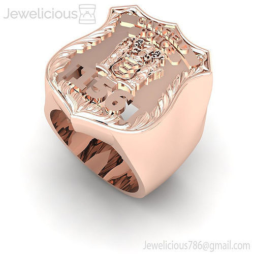 Jewelicious-1539-Ring rose gold ring with emblem