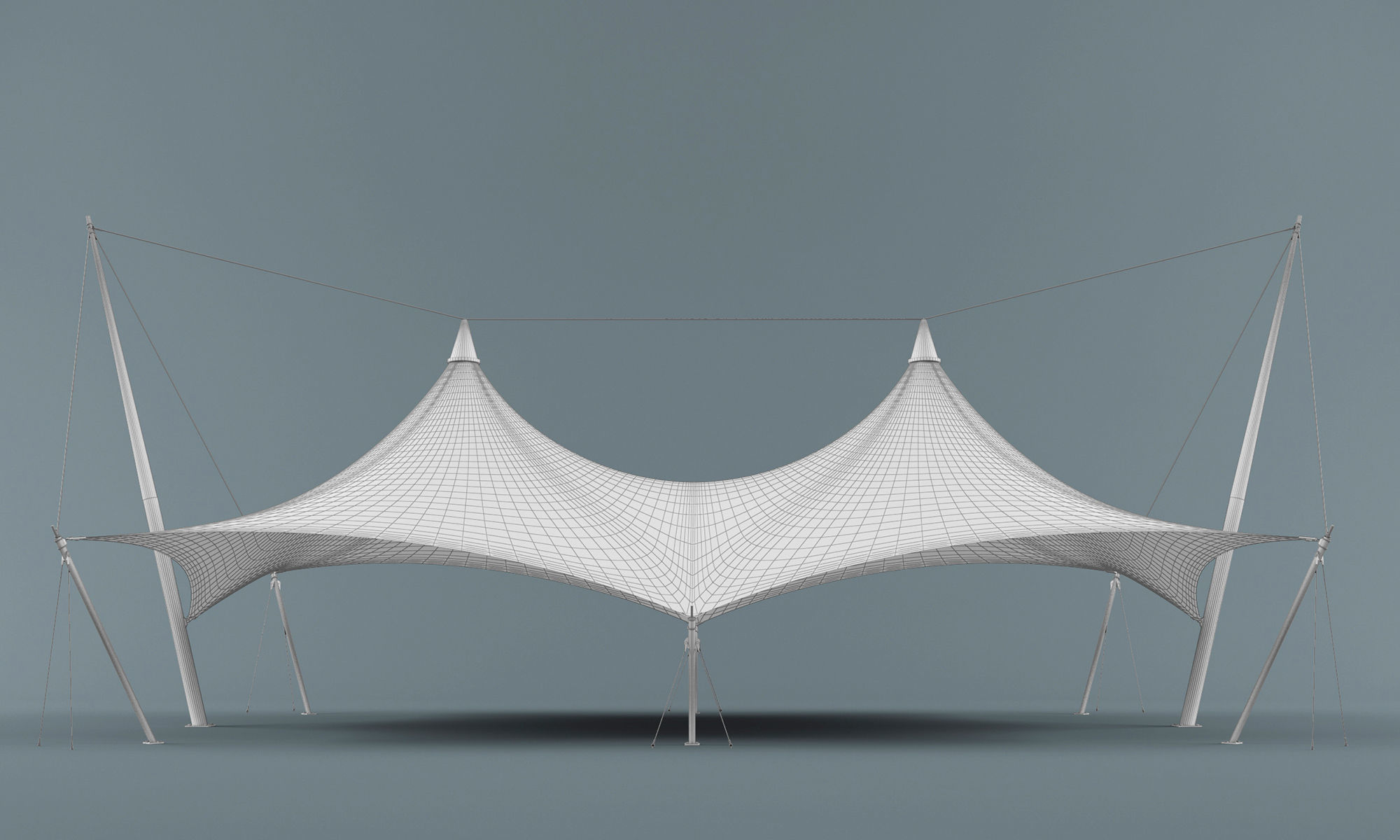 Canopy Tent 3D model_4