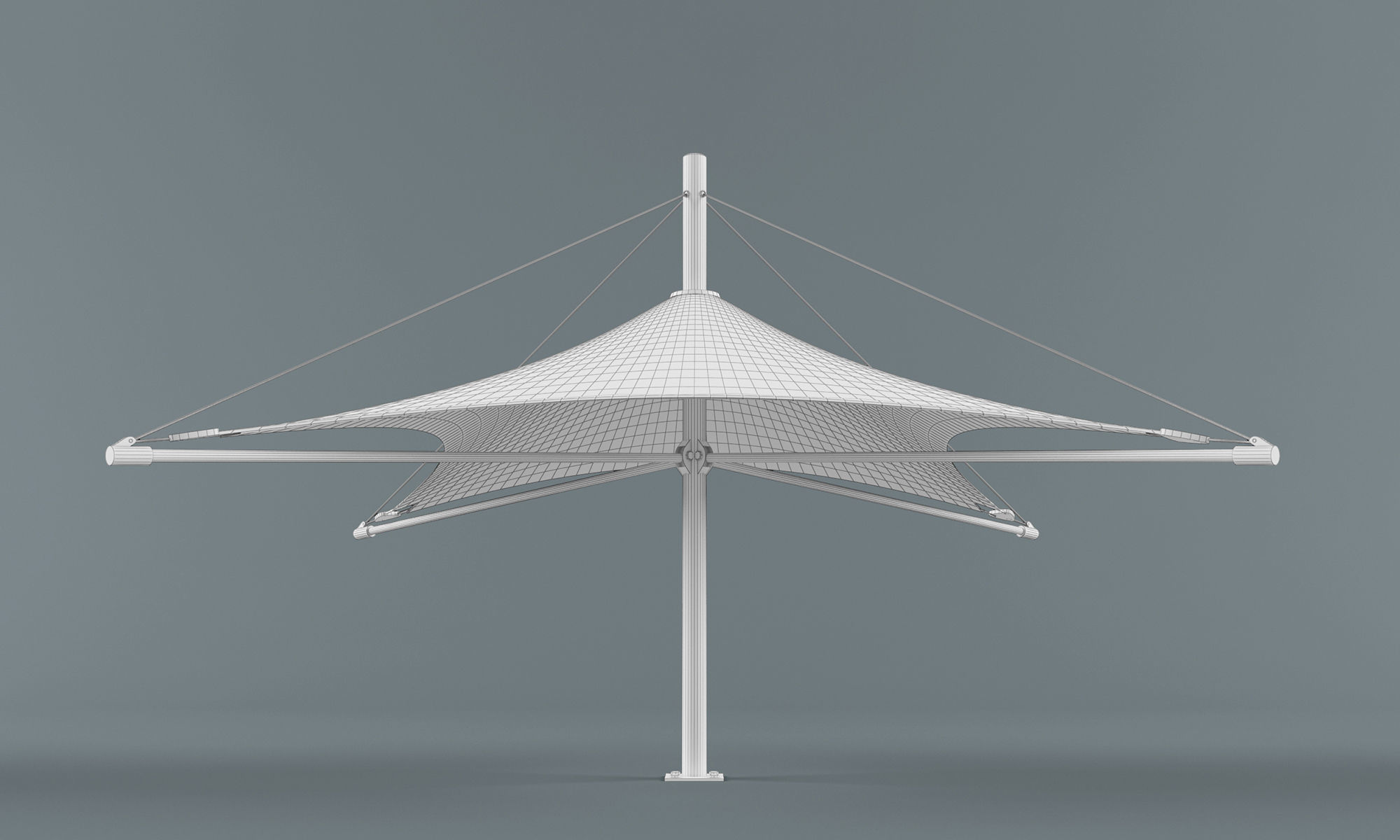 Canopy Tent 3D model_19
