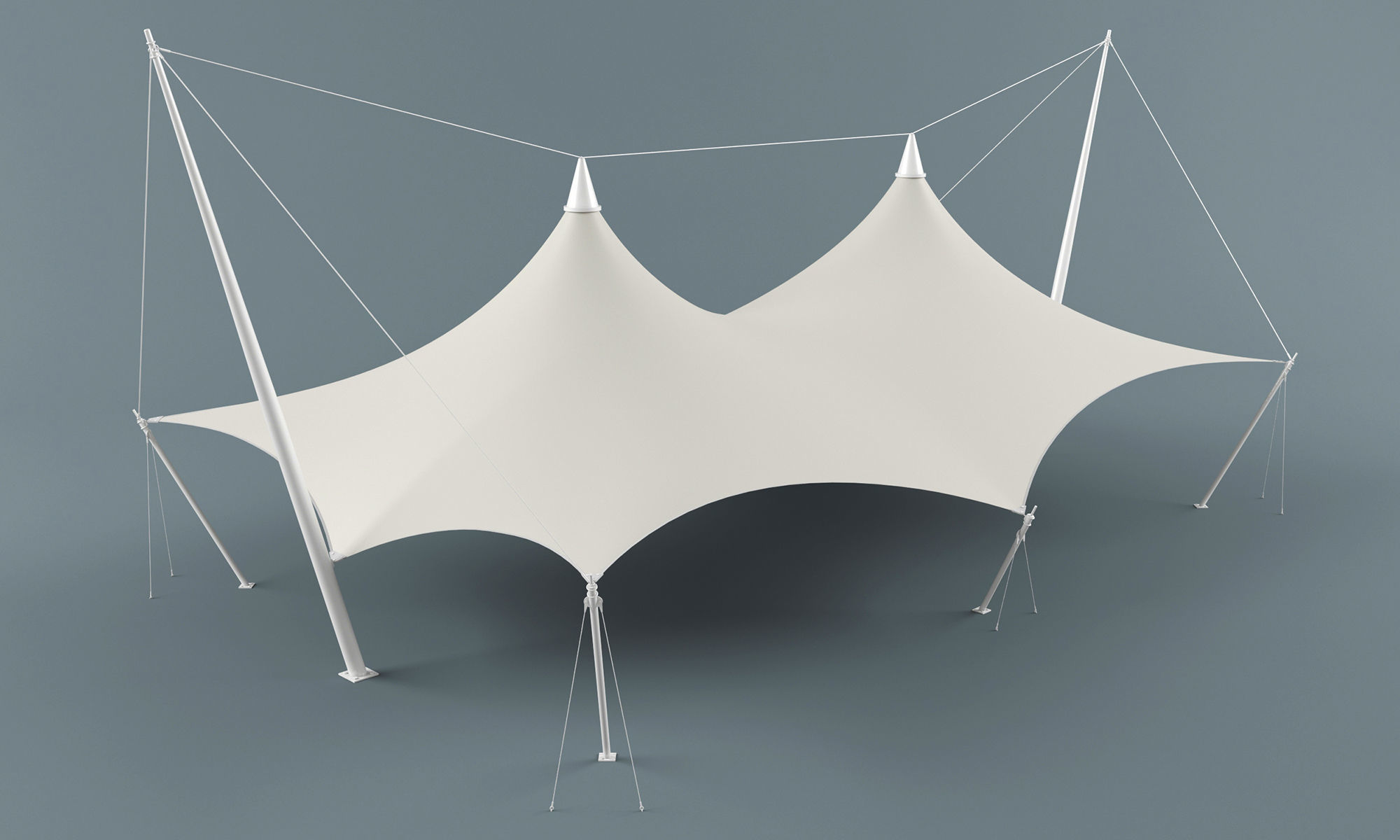 Canopy Tent 3D model_1
