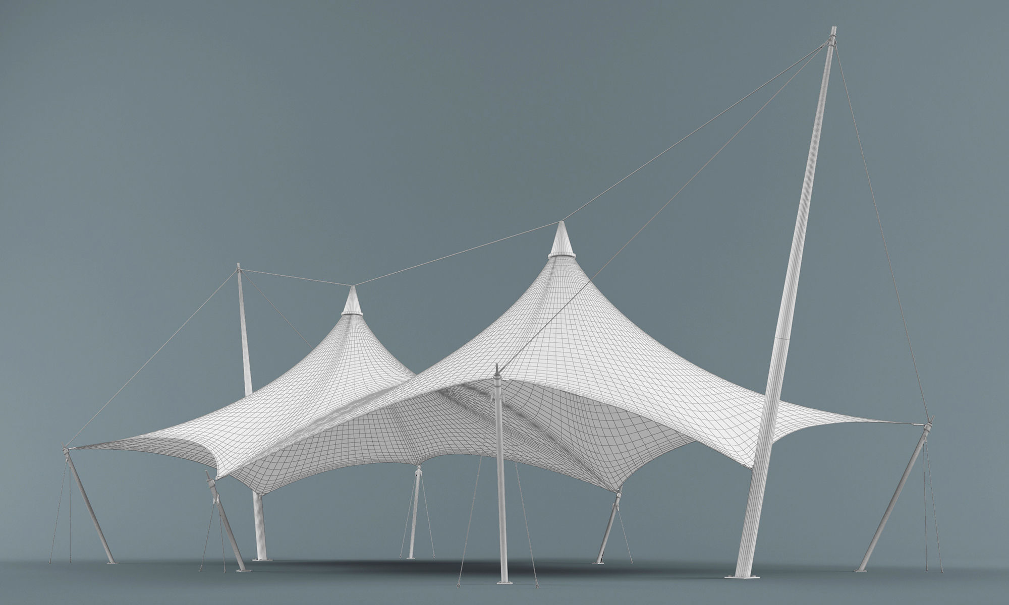 Canopy Tent 3D model_6