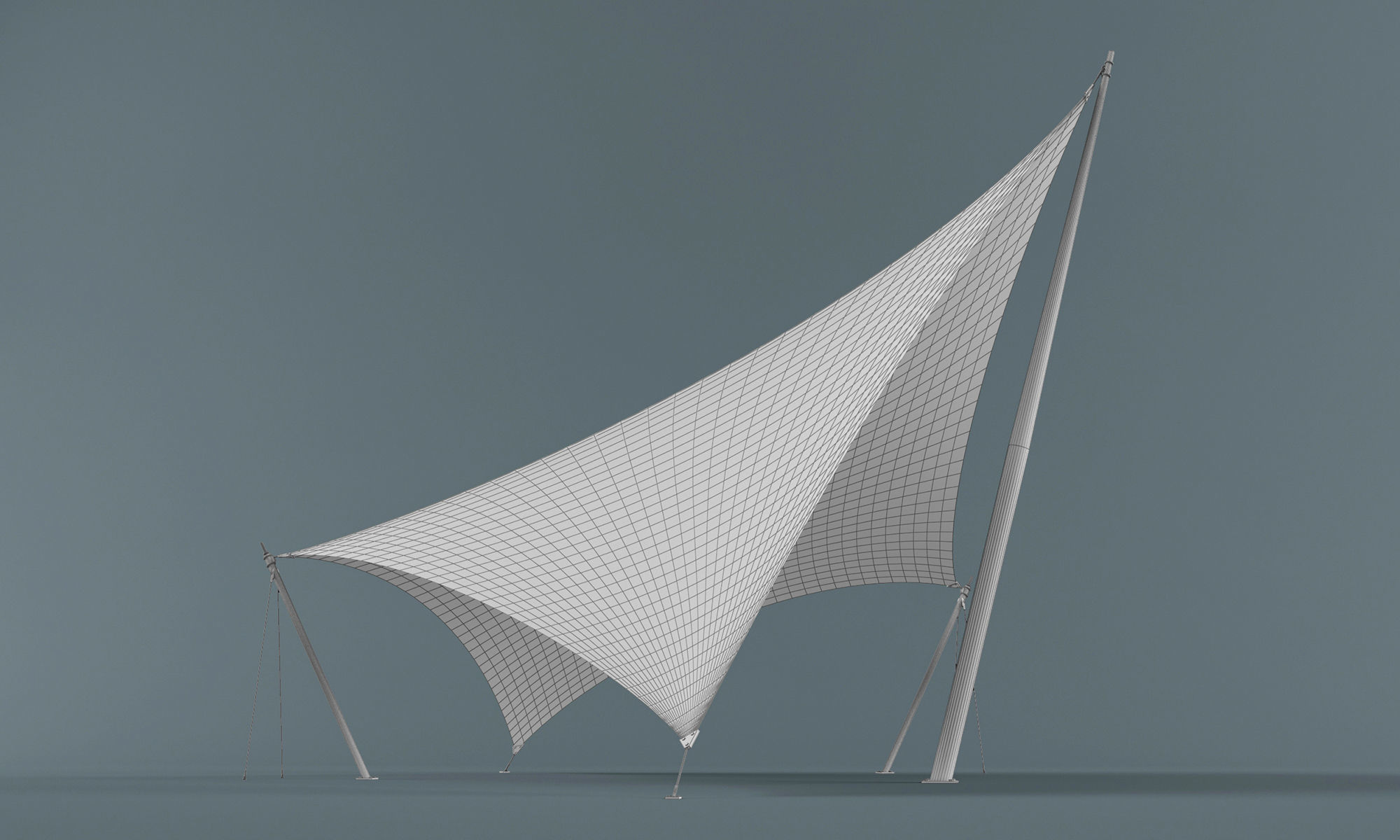 Canopy Tent 3D model_8