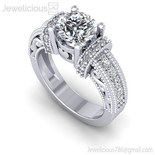 Jewelicious-1523-Ring diamond engagement ring gold
