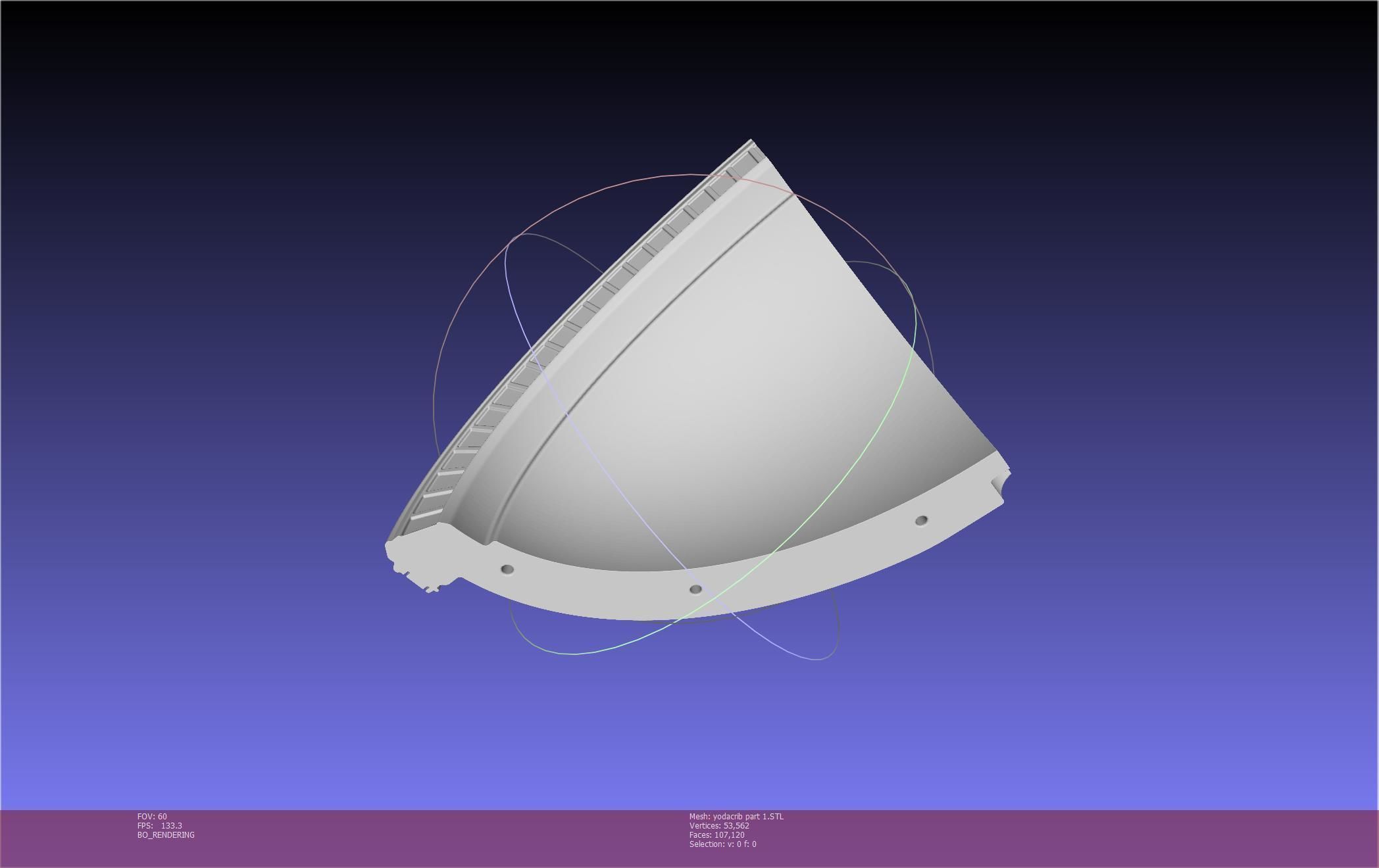 Star Wars Mandalorian Baby Yoda Crib Printable Assembly 3D print model_111