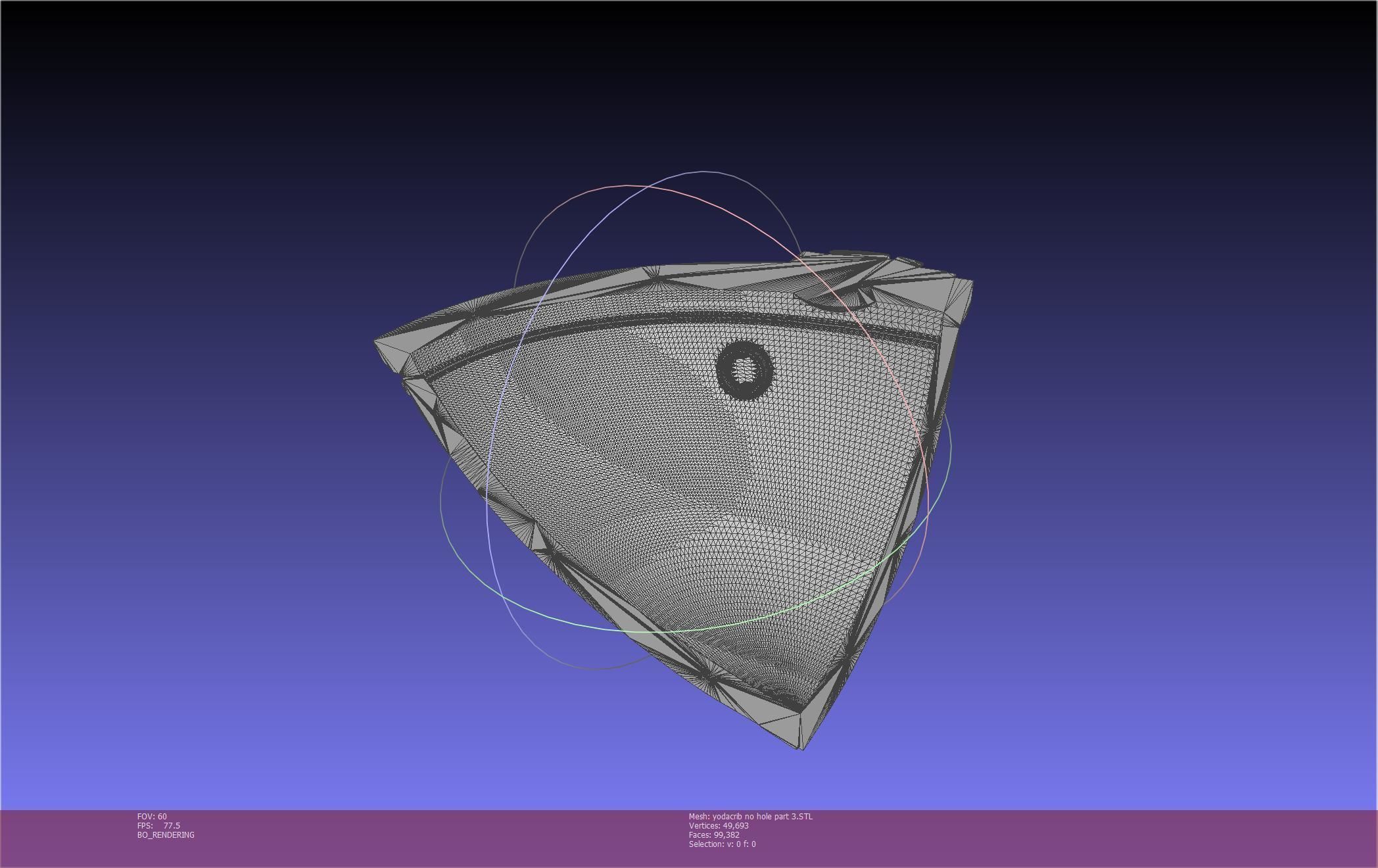 Star Wars Mandalorian Baby Yoda Crib Printable Assembly 3D print model_77