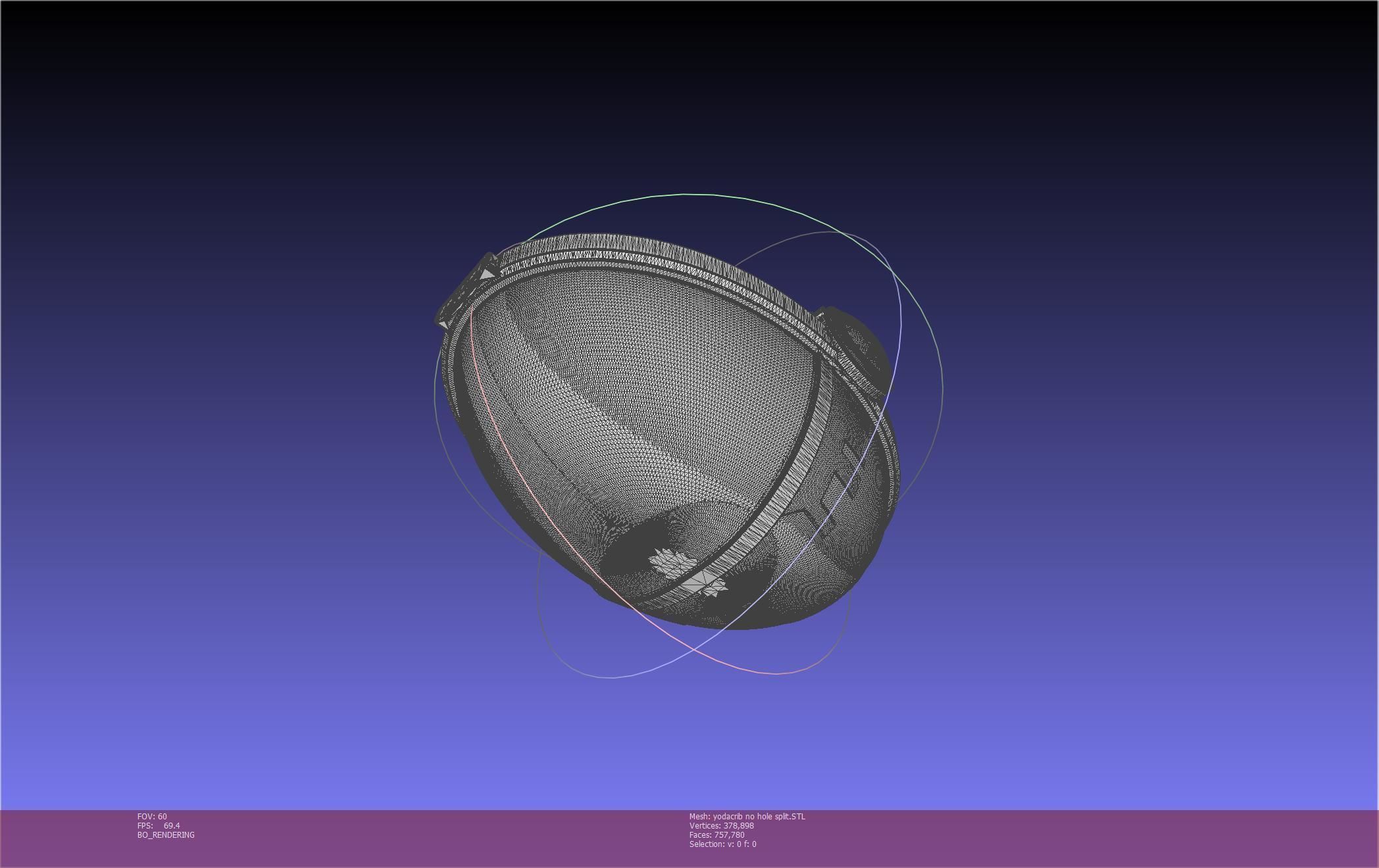 Star Wars Mandalorian Baby Yoda Crib Printable Assembly 3D print model_103