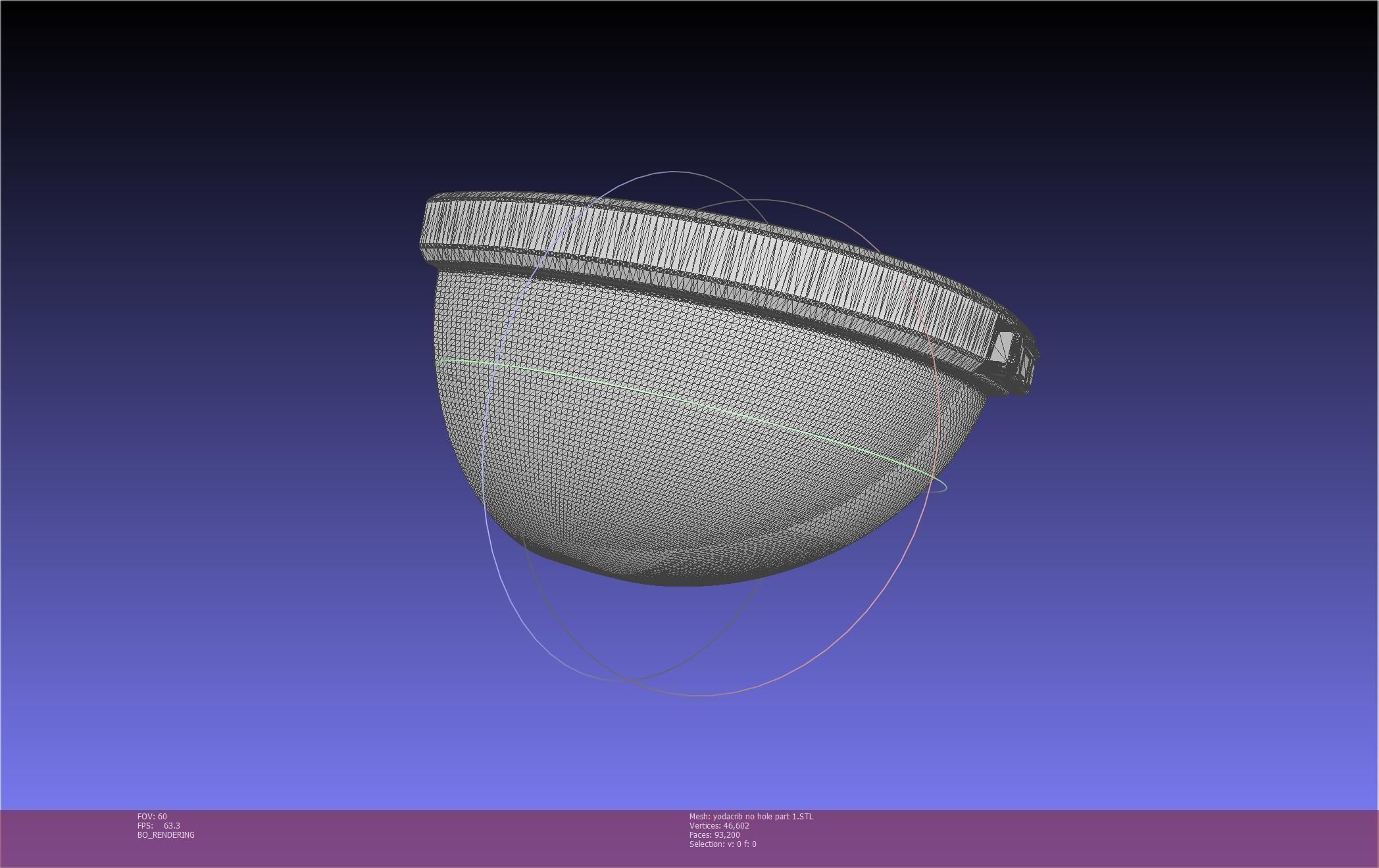Star Wars Mandalorian Baby Yoda Crib Printable Assembly 3D print model_71