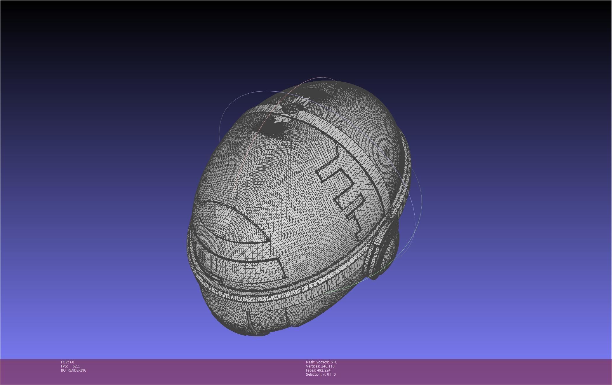 Star Wars Mandalorian Baby Yoda Crib Printable Assembly 3D print model_14