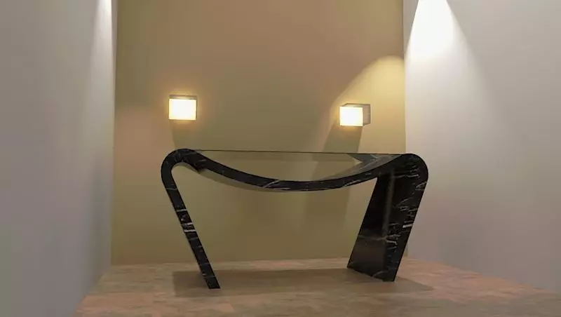 Modern Desk 3D model