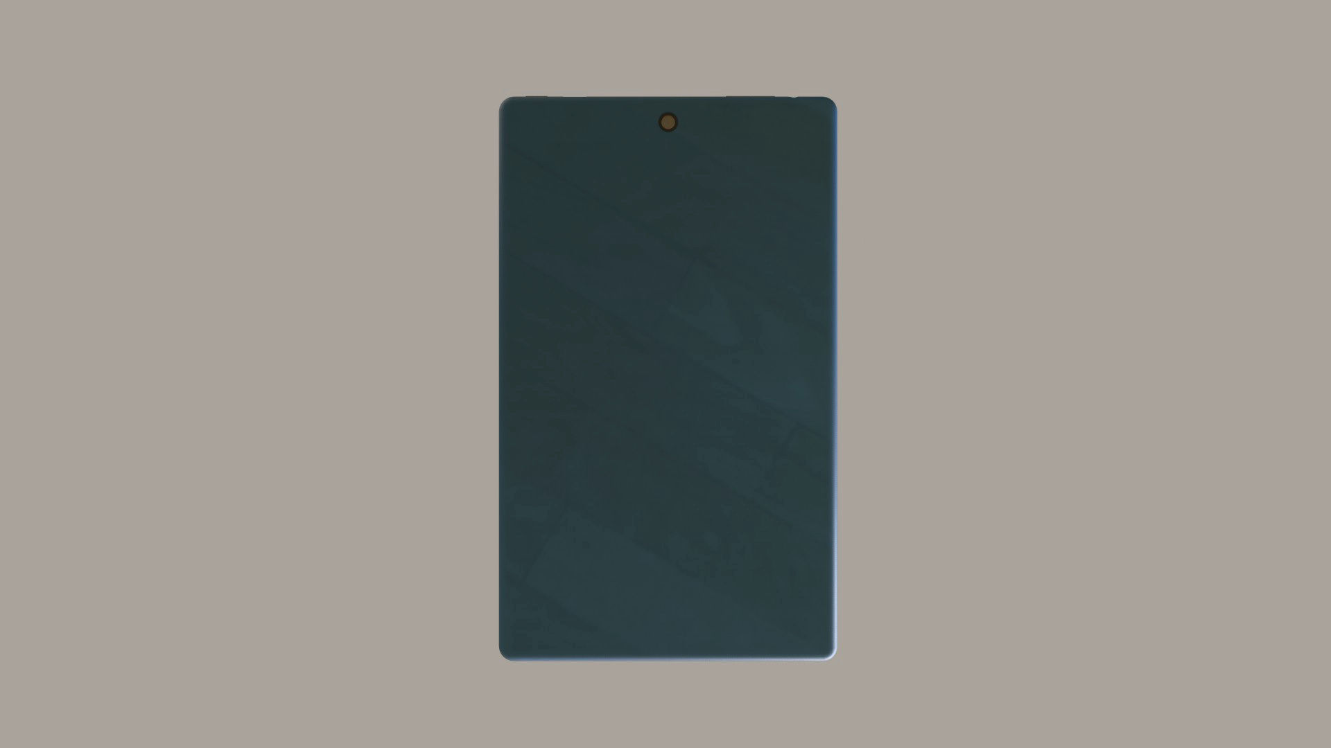 Small Digital Tablet Low-poly 3D model_9