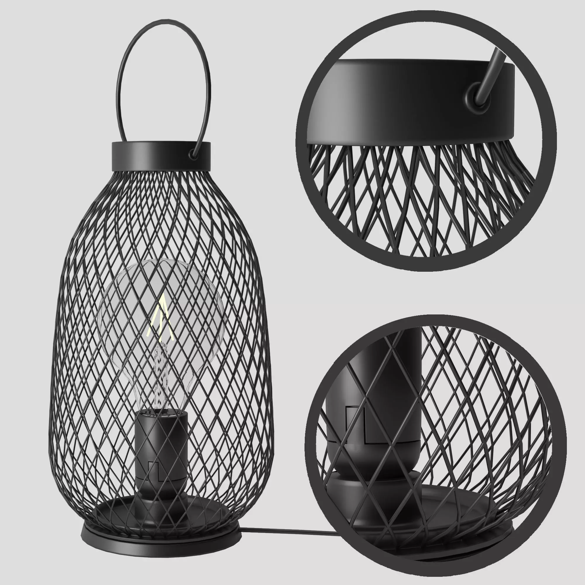 LUFTMASSA table lamp 3D model_0