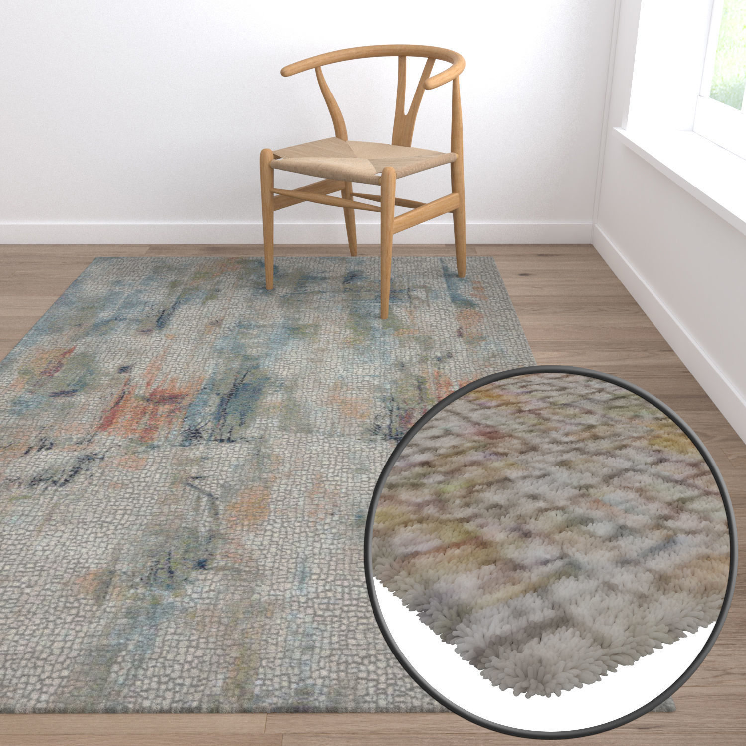 Rug Set 682 3D model_5