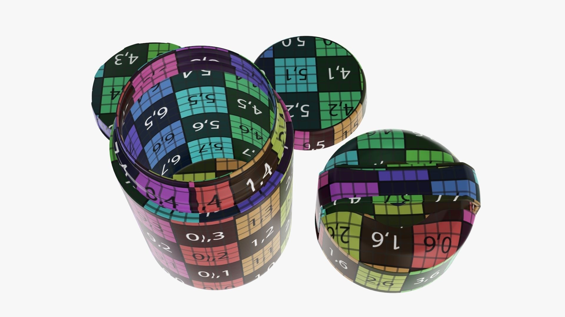 Thermos vacuum flask bottle 05 3D model_13