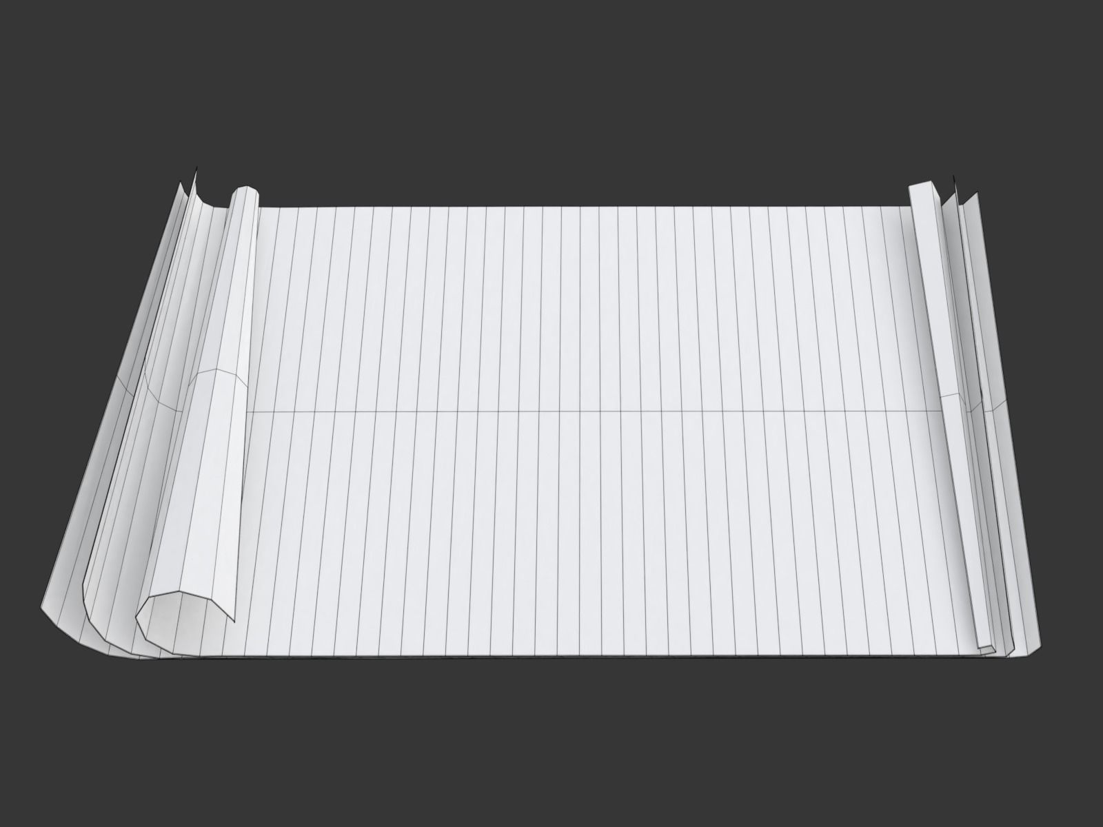 Empty Blueprint 3D model_12