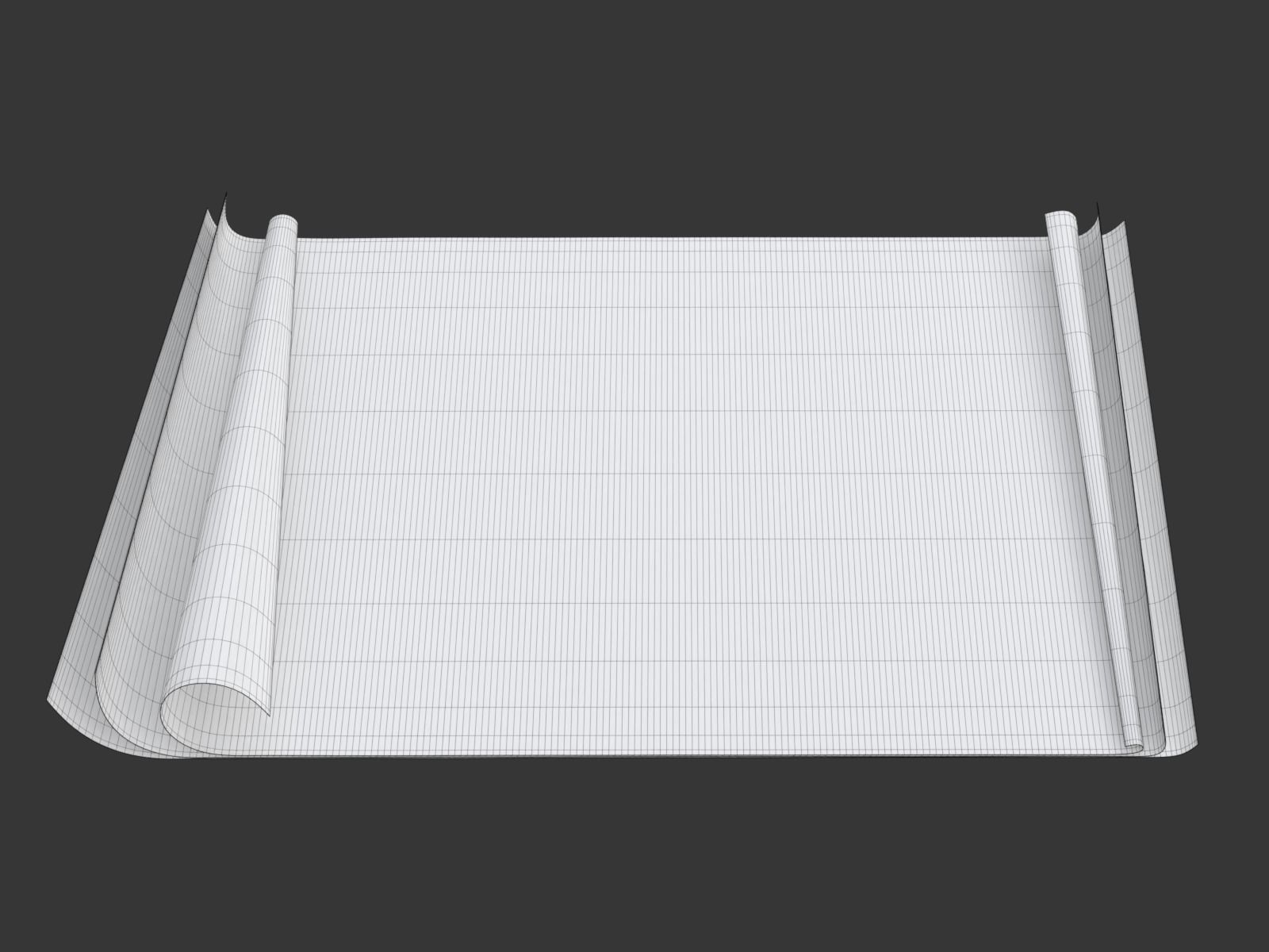 Empty Blueprint 3D model_16