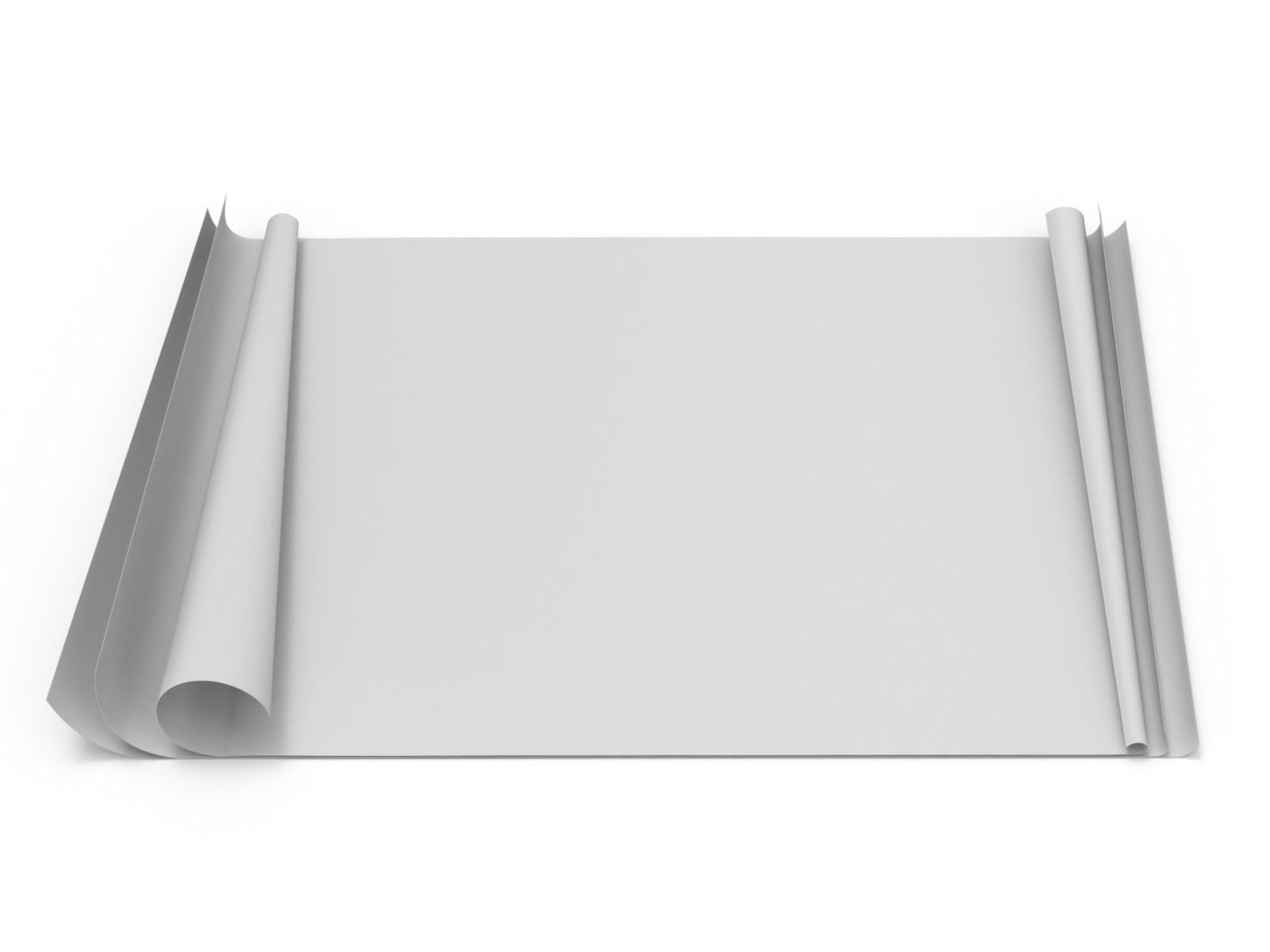 Empty Blueprint 3D model_7