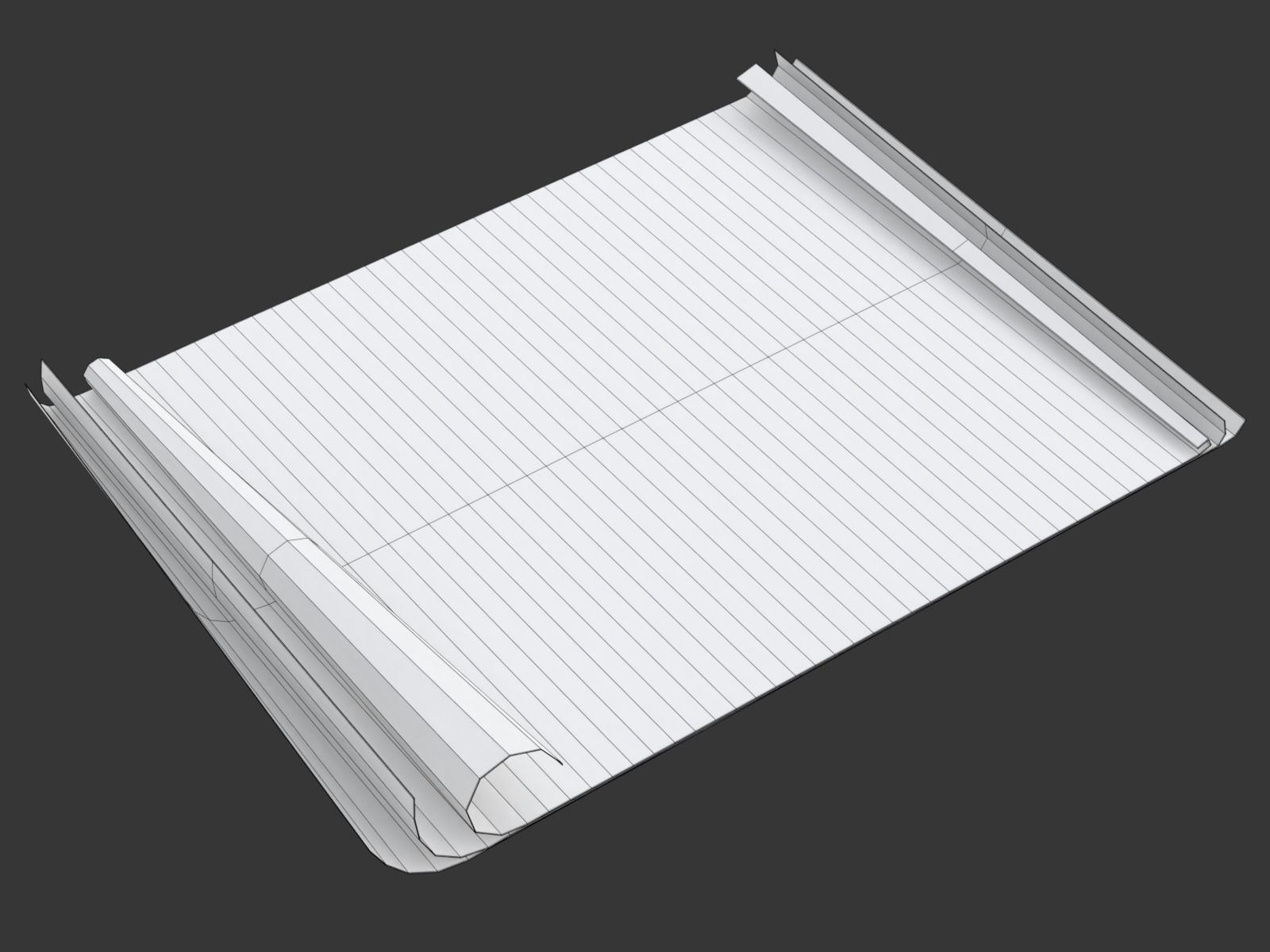 Empty Blueprint 3D model_15