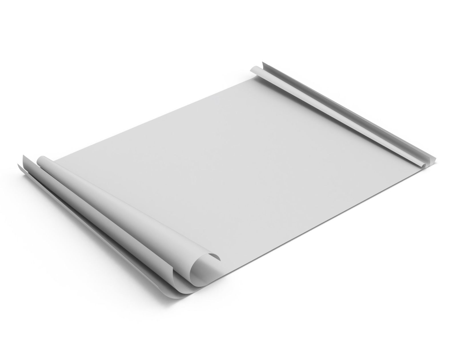 Empty Blueprint 3D model_8