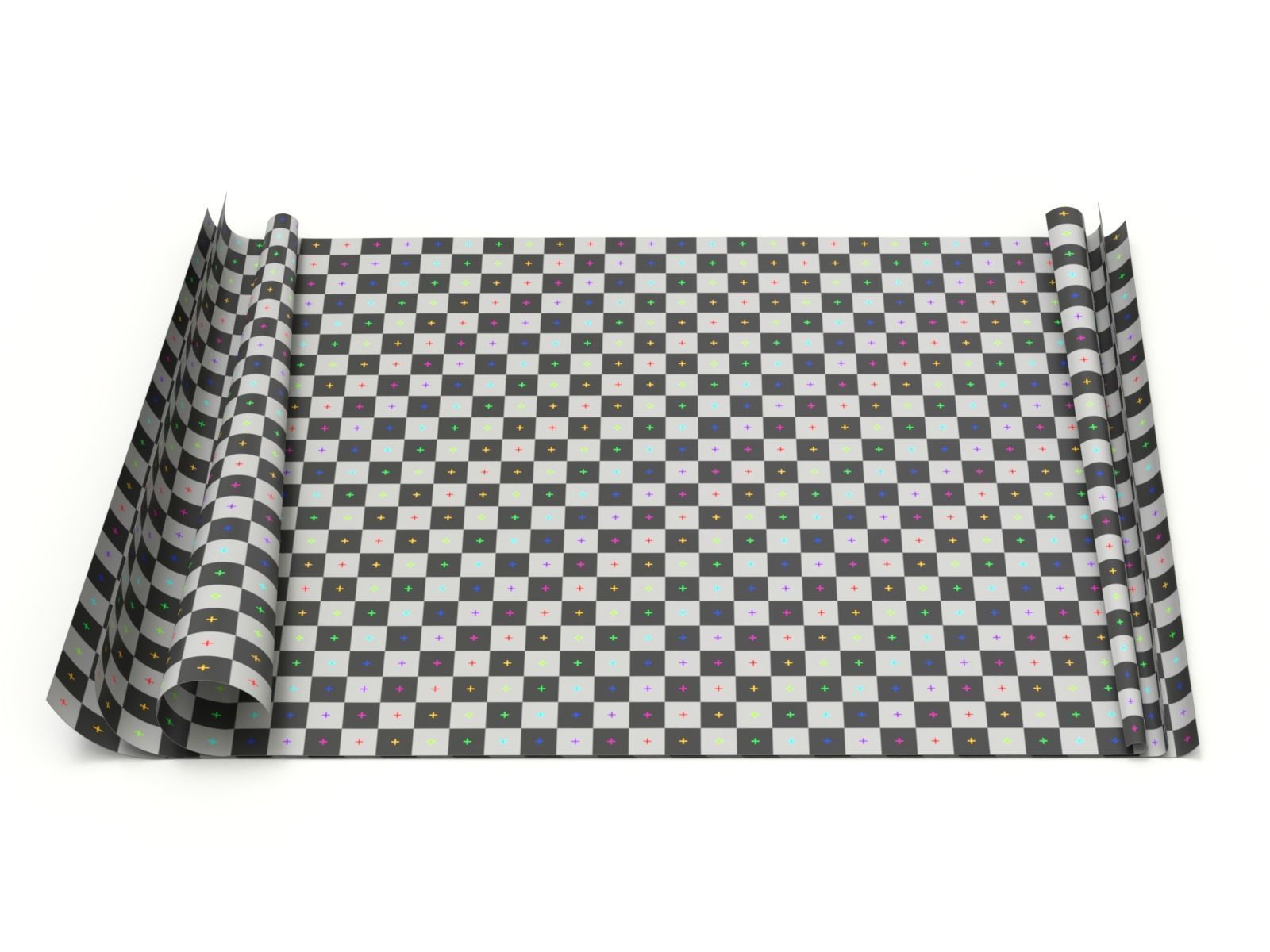 Empty Blueprint 3D model_6