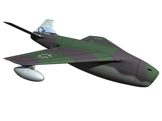 Messerschmitt P1106 3D model