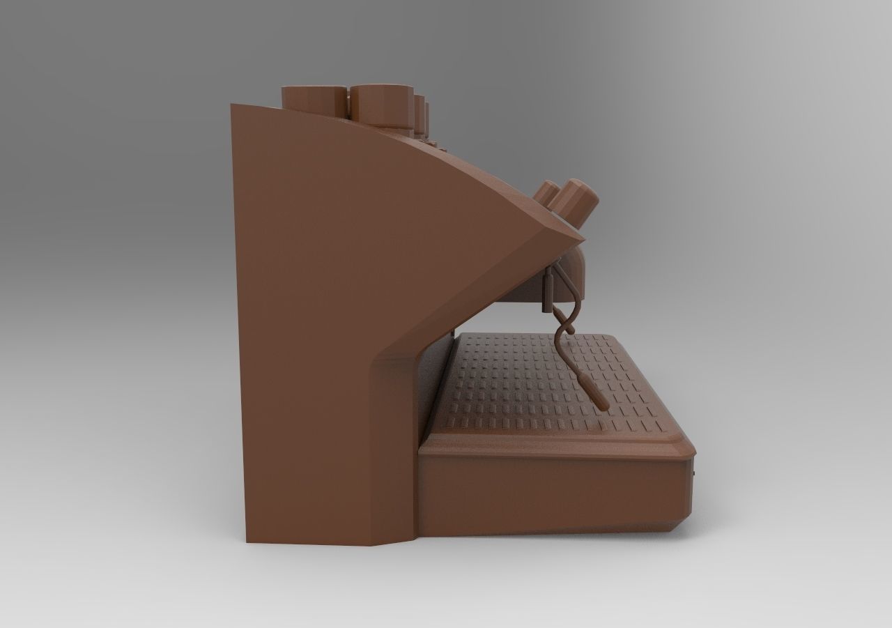 coffee machine 3D print model_3